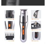 Kemei 680A Multifunction New Cutter Electric Rechargeable Hair Trimmer Shaver Cordless Adjustable Clipper