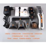Kemei 680A Multifunction New Cutter Electric Rechargeable Hair Trimmer Shaver Cordless Adjustable Clipper - Image 2