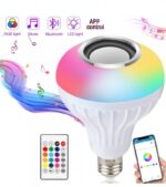 Smart Led Light Bulb With Built-in Bluetooth Speaker + Remote | Best Quality Bluetooth Speaker