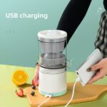 Portable Electric Citrus Juicer Hands-free Rechargeable Orange Lemon Grapefruit Juicer Easy To Clean Juicer Machine | Orange, Lemon Juicer And Squeezer | Juice Extractor | Juice Blender - Image 2