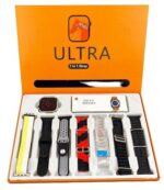 7 In 1 Ultra Smart Watch | 2.0″ Lcd | 7 Premium Straps | Bluetooth Calling | Wireless Charging | Heart Rate, Gps & Sleep Tracker – Multicolor Strap - Image 4