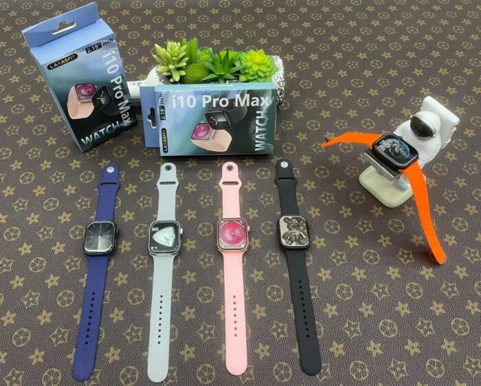 I10 Pro Max Smart Watch Series 9 Bluetooth Calling 2.19 Hd Display 49mm Size Sports Fitness With Game ( Random Color ) - Image 1