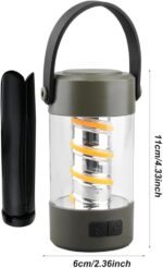 Wireless Speaker Lantern – Bluetoooth Camping Rechargeablelight, Outdoor Stereo Lantern | Portable Led Lamp With Wireless Speaker, Waterproof Speaker With Built In Light For Camping Hiking Outdoors - Image 5