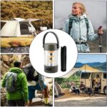 Wireless Speaker Lantern – Bluetoooth Camping Rechargeablelight, Outdoor Stereo Lantern | Portable Led Lamp With Wireless Speaker, Waterproof Speaker With Built In Light For Camping Hiking Outdoors - Image 2