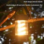Wireless Speaker Lantern – Bluetoooth Camping Rechargeablelight, Outdoor Stereo Lantern | Portable Led Lamp With Wireless Speaker, Waterproof Speaker With Built In Light For Camping Hiking Outdoors