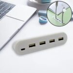 4in1 Hub Is Usb For Pen Drive, Mouse, Keyboards, Camera, Mobile, Tablet, Pc, Laptop, Tv, Study Table, Charging Extension Hub Portable - Image 2