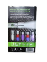 520a Super Bright Flashlight Rechargeable Long Range 8 Modes Portable Flashlight For Emergency, Camping, Hiking | Water Proof Flashlight | Zoom Flashlight - Image 3