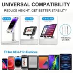 Foldable & Adjustable Mobile Phone And Tablet Stand | Flexible Desktop Mount & Lazy Bracket Support For All Devices (random Color) - Image 9