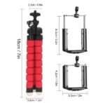 Adjustable Octopus Mobile Tripod Plus Holder Mobile Tripod Stand Flexible Tripod Stand With Mobile Holder (random Color) - Image 6