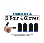 Premium Gaming Finger Sleeves Bundle – Breathable, Anti-sweat, Touch Screen-friendly Thumb Gloves For Pubg & Mobile Gaming - Image 3