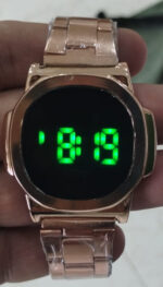 Led Touch Screen Digital Watch | Best Quality Digital Touch Watch | Stainless Steel Cell Operated Watch - Image 3