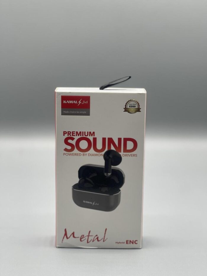 Kamal Premium Quality Metallic Earbuds With Active Noise Cancellation (anc) – Deep Bass, Crystal Clear Sound & Stylish Design - Image 1