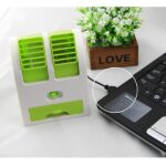 Portable Mini Ac Air Cooler – Usb & Battery Operated | Dual Blower With Ice Tray | Blade-less Cooling Fan For Home, Shop, Kitchen, Table & Outdoor Use - Image 6