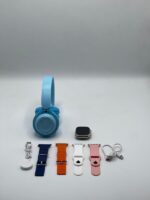 Ultra 2 Smart Watch Bundle – Includes Free P47 Wireless Headphone + 7 Interchangeable Straps - Image 3