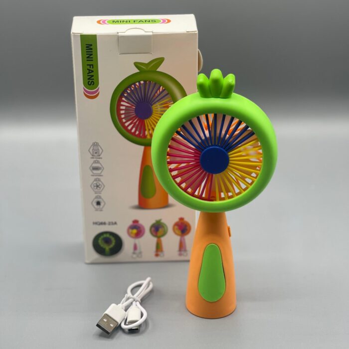 Portable Handheld Fan | Mini Handheld Fan Easily Carrieable For Personal Usecases | Usb Rechargeable Fan - Image 1