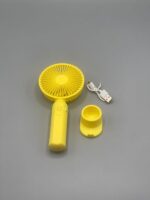 Mini Portable Handheld Fan | Compact Fan Easily Carrieable For Personal Usecases | Usb Rechargeable Fan (random Color)