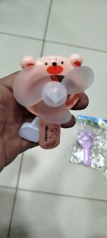 Manual Cute Summer Hand Fan Durable Ultra-quiet Cooling Fans For Travel Office Room - Image 2