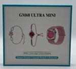 Gm68 Ultra Mini Smartwatch + Quartz Bracelet Watch Combo | Wireless Charging | Stylish Dual Watch Set - Image 2
