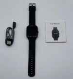 H20 Smartwatch Made In Dubai – Waterproof Fitness Tracker With Heart Rate Monitor, Blood Pressure, Sleep Tracking, Step Counter, Touchscreen Sports Watch For Men And Women – Black Color - Image 5