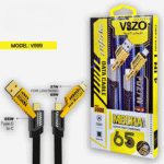 V999 5-in-1 Ultra Fast Multi-mode Cable | Best Quality Cable For Multiple Devices | Charging Cable | Data Cable | Mobile Phone Cable | 5 In 1 Cable