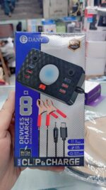Dany C-1 Clipper Charger | 6 Usb Ports | Led Light | Dc Solar Mobile Charger | Usb Battery Clamp | Power Cable | Short Circuit & Overload Protection – Dc Mobile Charger – Original - Image 4