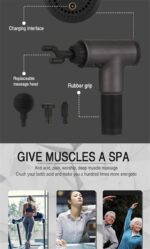 Fitness Muscle Relaxer Soreness Pain Relief With 4 Massage Heads - Image 6