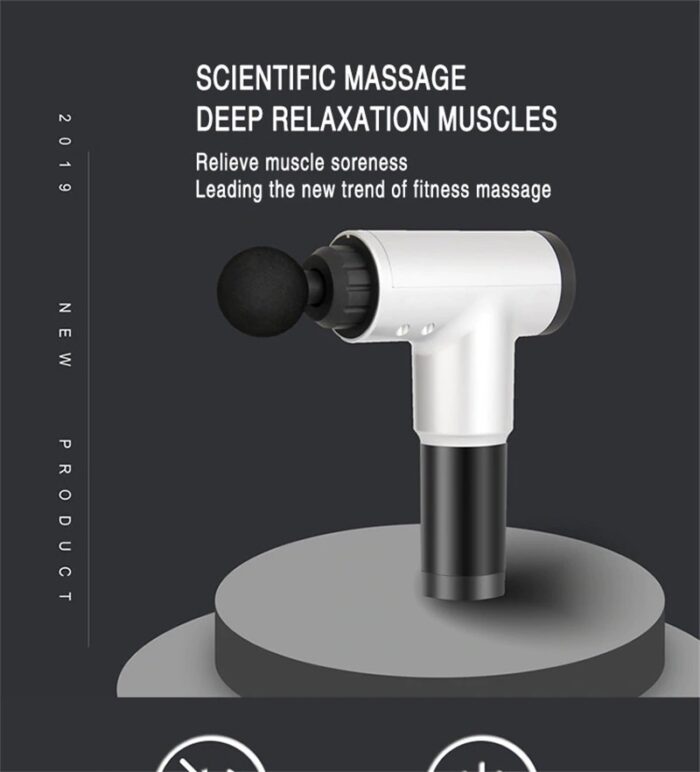Fitness Muscle Relaxer Soreness Pain Relief With 4 Massage Heads - Image 5