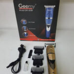 GEEMY GM-6589 Zero Adjustable Professional Rechargeable Hair Trimmer Electric Hair Clipper Cordless - Image 2