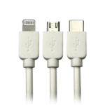 Vizo 5-in-1 Fast Data Cable This 5-in-1 USB cable is designed to provide efficient charging and fast data transfer for multiple devices using a single cable. It comes with a combination of 3 plugs and 2 USB ports, making it compatible with a wide range of devices. Its fast charging capability ensures that your devices are powered up quickly and efficiently. Key Features: Multiple Connectors (3 Plugs): The cable includes 3 different plugs, typically catering to various device types such as: Micro USB USB-C Lightning (for Apple devices) This ensures compatibility with a wide array of smartphones, tablets, and other devices, allowing you to charge different devices without the need for multiple cables. Dual USB Ports (2 USB Ports): The cable features two USB-A ports, allowing you to charge multiple devices simultaneously, without needing additional charging adapters or cables. Fast Charging Technology: The cable supports fast charging, enabling quicker power delivery to compatible devices. This is ideal for users who need to charge their phones, tablets, or other gadgets in a short period. Data Transfer Capability: In addition to charging, the cable supports fast data transfer, which means you can also sync or transfer files between devices, such as smartphones and computers, through the same cable. Universal Compatibility: The Vizo 5-in-1 cable is compatible with a variety of devices, including Android smartphones, Apple devices (iPhone/iPad), and other gadgets that use USB connections. This makes it a one-stop solution for managing the charging needs of different devices. Durability and Safety: The cable is designed with safety features to prevent overcharging or overheating, protecting both your devices and the cable itself. The materials used in construction are often built to last, ensuring longevity even with frequent use. Compact and Convenient Design: The 5-in-1 design helps to reduce cable clutter, making it an excellent choice for those who need a compact, all-in-one solution for charging and data transfer while on the go. Ideal Use Cases: Charging multiple devices simultaneously with a single cable. Transferring data between various devices without the need for multiple cables. Ideal for use at home, in the car, or while traveling. A perfect accessory for users who have devices with different types of charging ports (Micro USB, USB-C, and Lightning). This Vizo 5-in-1 Fast Data Cable offers convenience, speed, and reliability, making it a great accessory for modern tech users who need efficient and versatile charging and data transfer solutions. - Image 4