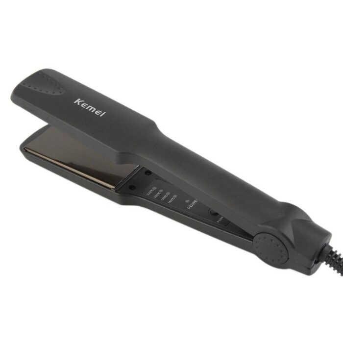 Kemei Professional Hair Straighteners Flat Iron Tourmaline Ceramic Hair Care Styling Tool - Image 7