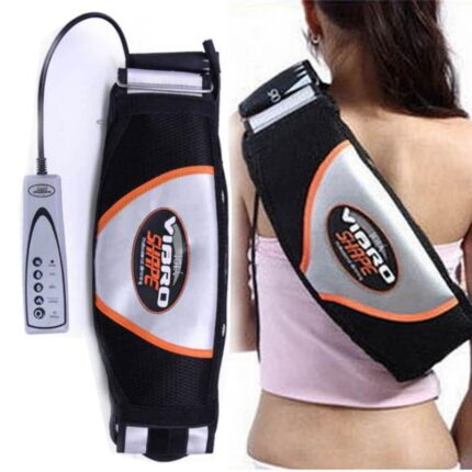 Vibro Heating Vibrating Belt Slimming Massager Belts Fat Burning Waist Belt Weight Loss