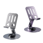 Mobile Stand – Mobile Phone Holder Broadcast Mobile Phone Holder 360 Degree Rotation Adjustment Folding Lazy Tablet Desktop Mobile Phone Holder – Stainless Steel – Random Color - Image 3