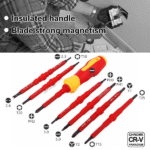 23 In 1 Insulated Screwdriver Set Slotted Screwdriver Bits Kit With Tester Pen Electricians Hand Tools – Tool Set - Image 6