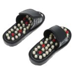 Foot Massage Slipper Foot Care Rotating Acupuncture Height Adjustable Foot Relax Massager Sandal Reflex Slipper - Image 3