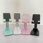 Foldable & Adjustable Mobile Phone And Tablet Stand | Flexible Desktop Mount & Lazy Bracket Support For All Devices (random Color) - Image 4