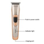 DALING DL-1053 Electric Hair Clippers Low Noise Silent Razors Professional Trimmers Rechargeable - Image 6