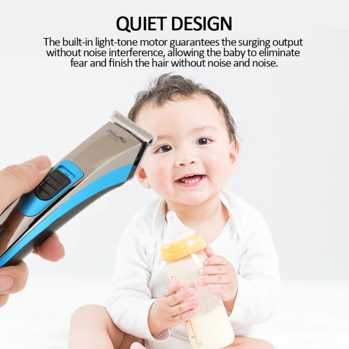 DALING DL-1053 Electric Hair Clippers Low Noise Silent Razors Professional Trimmers Rechargeable - Image 2