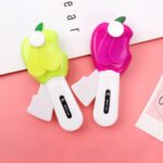 Baby Fan Toy Creative Safe Eco-friendly Baby Fan Toy | Toddler Toys Two Fan Blade Portable Non Electronic Mini Fan (random Design) - Image 2