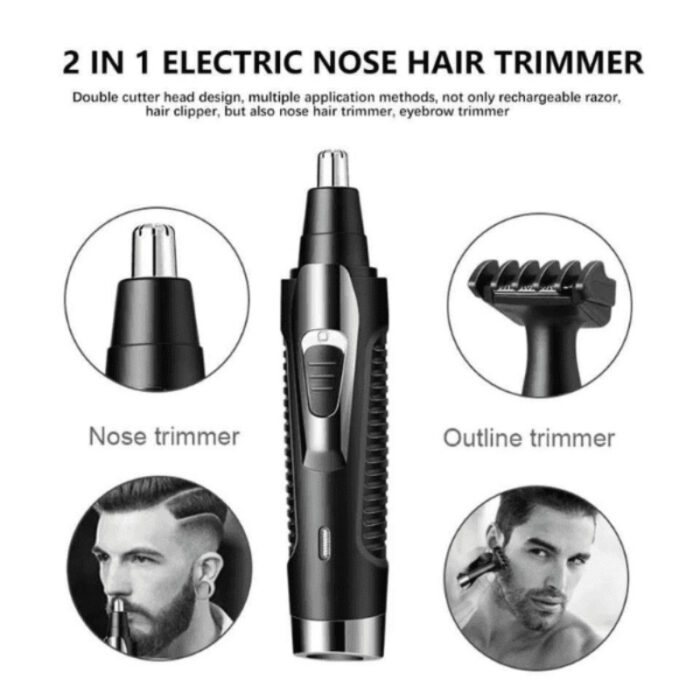 DALING DL-7019 Multi-Functional 2 IN 1 Nose Hair And Outline Trimmer - Image 6