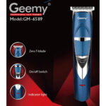 GEEMY GM-6589 Zero Adjustable Professional Rechargeable Hair Trimmer Electric Hair Clipper Cordless
