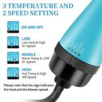 2 In 1 One Step Hair Dryer And Volumizer Warm Air Fast Styling Straightener & Curls Styler - Image 10