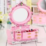 Creative Music Makeup Box With Drawer Dancing Princess Jewelry Decoration - Image 2
