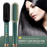 Hqt-909b Electric Professional Hair Straightening Brush (random Color) - Image 3