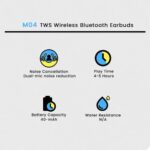 Professional Display Earbuds Stereo 895b Wireless Bluetooth Earbuds | Mic In-ear Headphones With Led Display | Type C Fast Charging | Bluetooth 5.3 For Android/iphone ( With Cable – With Box – Random Color ) - Image 4