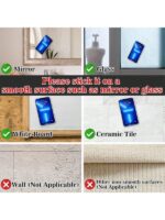1 Pc Mobile Phone Silicone Suction Cup Square Mobile Phone Single-sided Case Anti-slip Holder Mount Suction (random Color) - Image 5