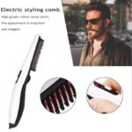 Multifunctional Hair Comb Brush Quick Beard Straightener Curler For Men Hair Styling Tool - Image 2