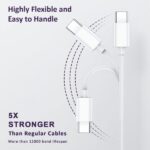 V5a Type-c Cable | Fast Data Cable Safety | Fast Charging Data Cable - Image 3